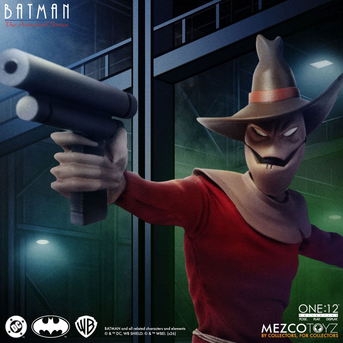 Batman: The Animated Series Scarecrow One 12 Collective Action Figure - Image 10