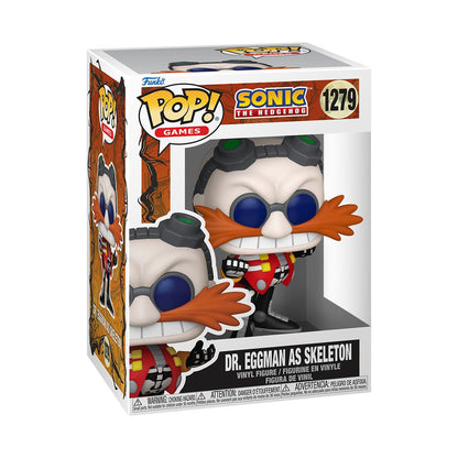 Sonic the Hedgehog Dr. Eggman as Skeleton Funko Pop! Vinyl Figure #1279 - Image 2