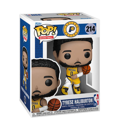 NBA Pacers Tyrese Haliburton Funko Pop! Vinyl Figure #214 - Image 2