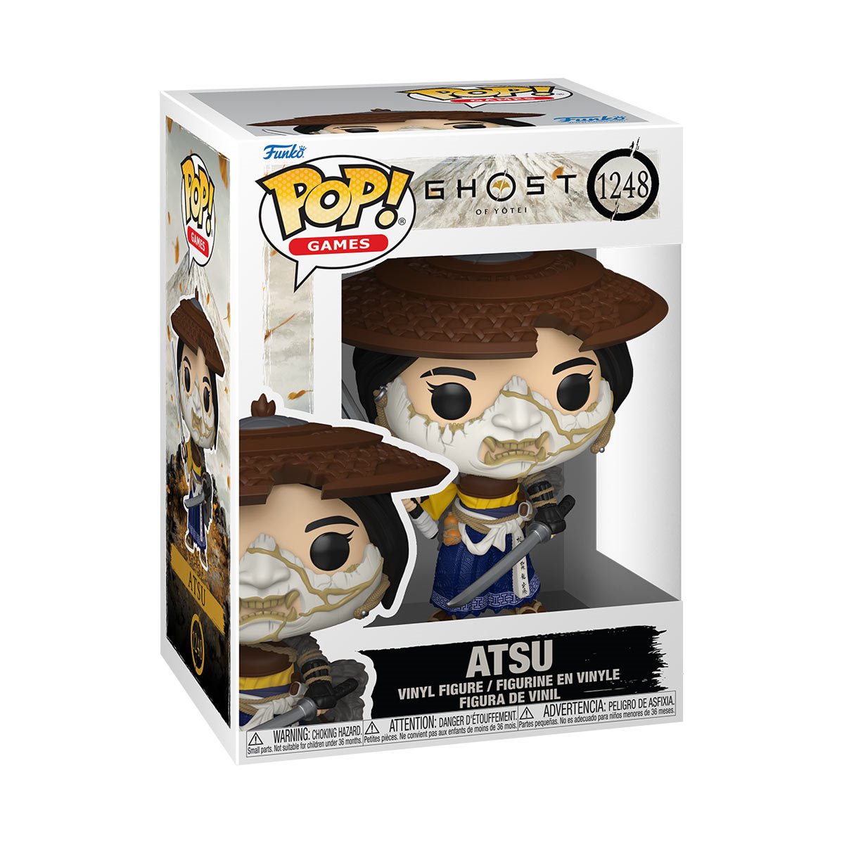 Ghost of Yotei Atsu Funko Pop! Vinyl Figure #1248 - Image 2
