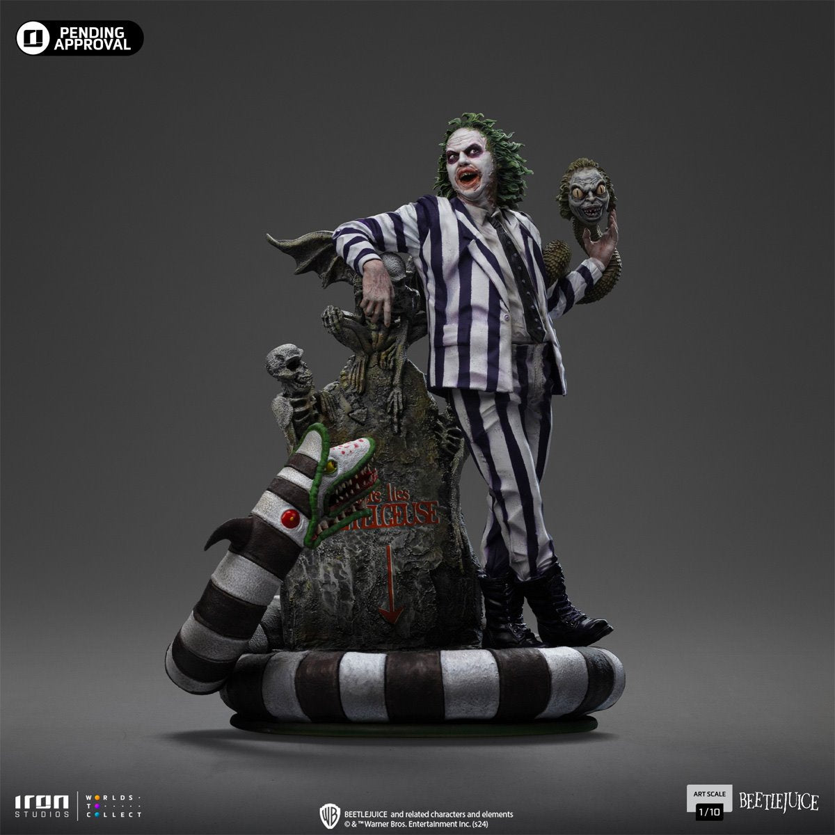 Beetlejuice 1:10 Art Scale Limited Edition Statue - Image 3