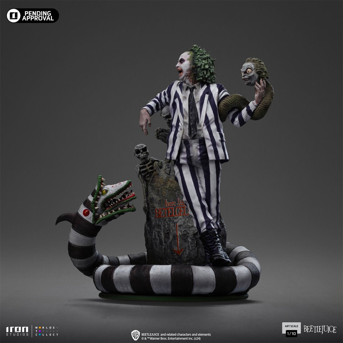 Beetlejuice 1:10 Art Scale Limited Edition Statue - Image 4