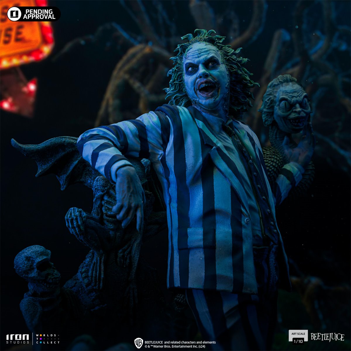 Beetlejuice 1:10 Art Scale Limited Edition Statue - Image 10