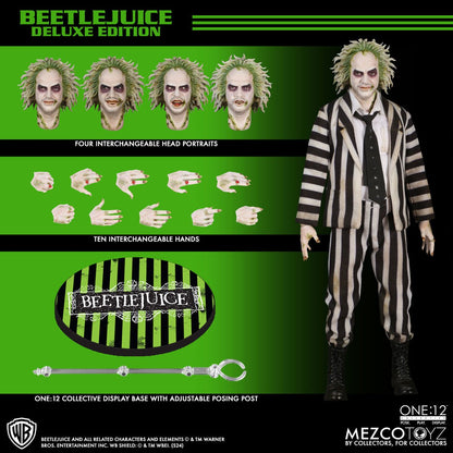 Beetlejuice Deluxe Edition One:12 Collective Action Figure - Image 3