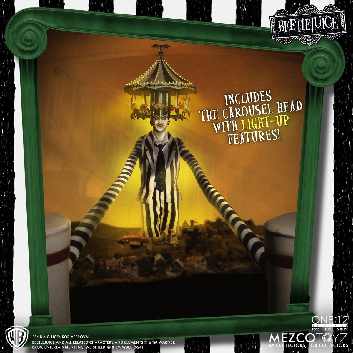 Beetlejuice Deluxe Edition One:12 Collective Action Figure - Image 10
