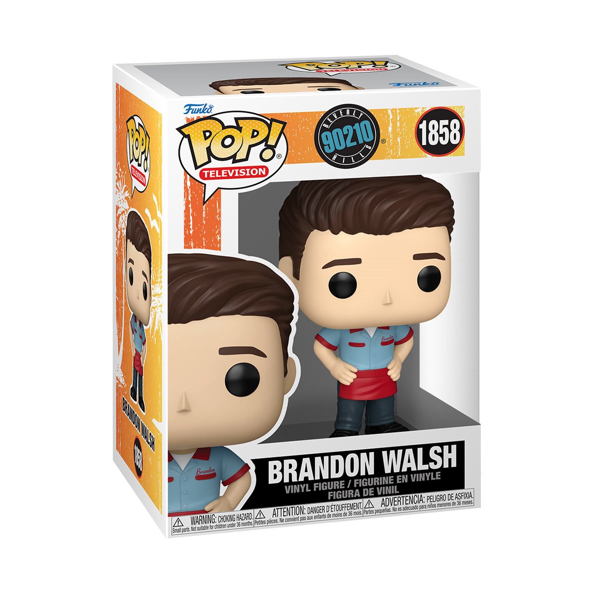 Beverly Hills 90210 Brandon Walsh Funko Pop! Vinyl Figure #1858 - Image 2