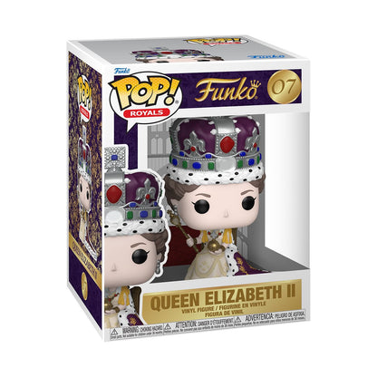 Royals Queen Elizabeth II (Coronation) Premium Funko Pop! Vinyl Figure #07 - Image 2