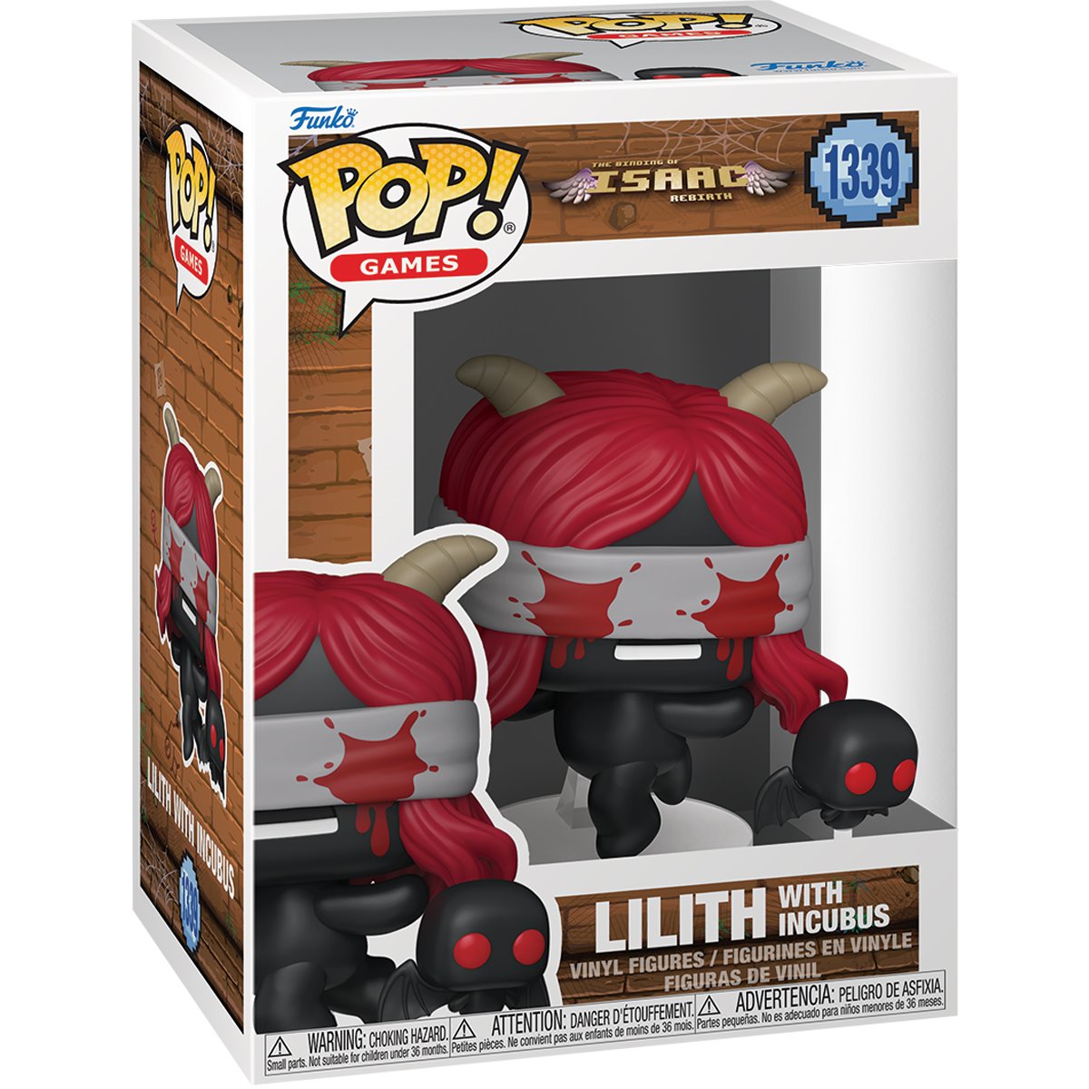 Binding of Isaac Lilith Funko Pop! Vinyl Figure and Bat Buddy - Image 2