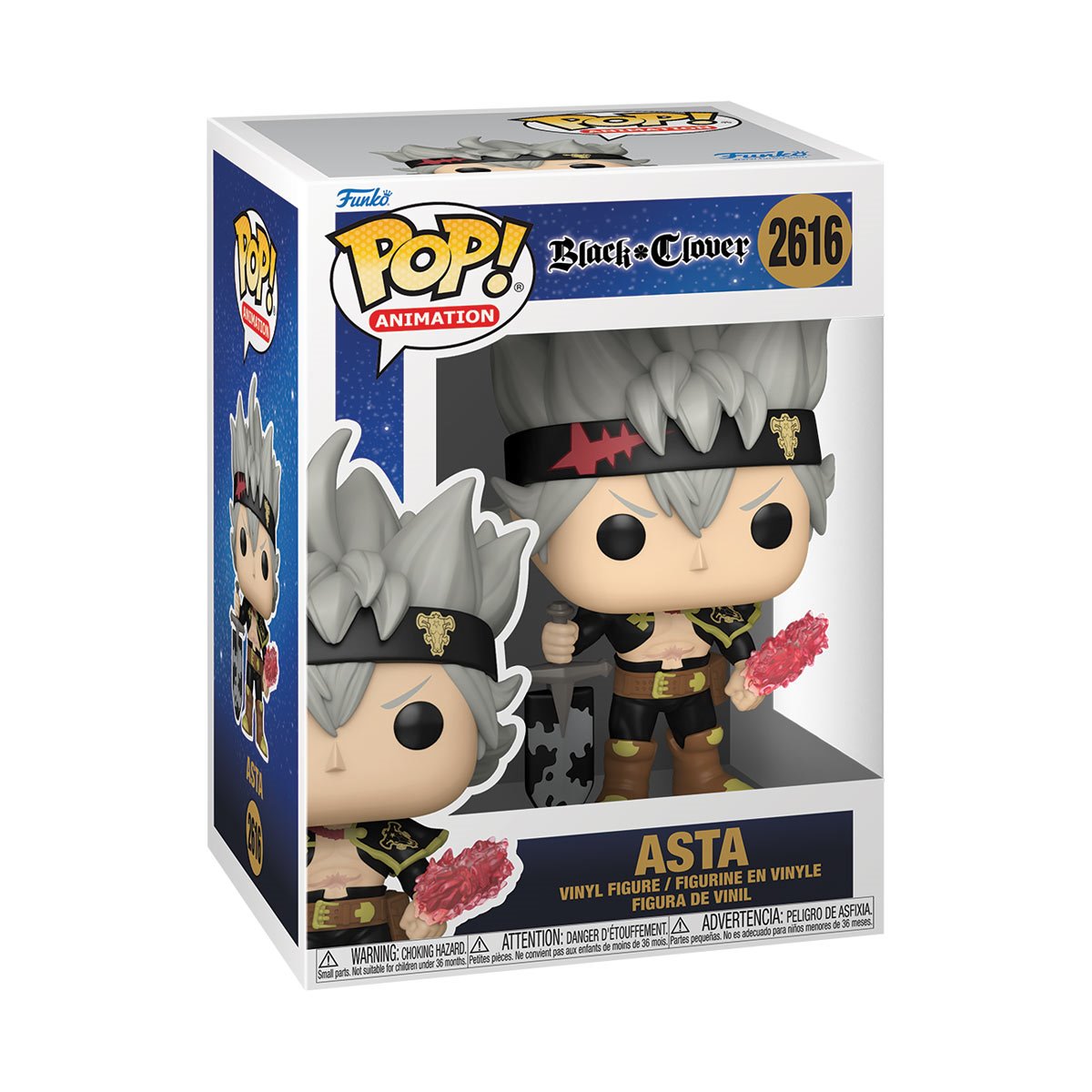 Black Clover Season 2 Asta (Time Skip) Funko Pop! Vinyl Figure - Image 2