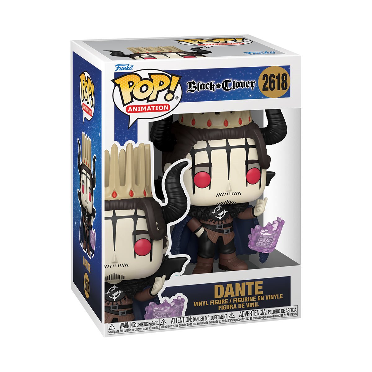 Black Clover Season 2 Dante Funko Pop! Vinyl Figure - Image 2