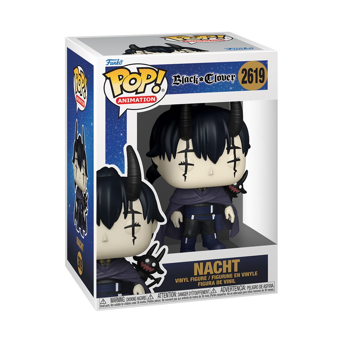 Black Clover Season 2 Nacht Funko Pop! Vinyl Figure - Image 2
