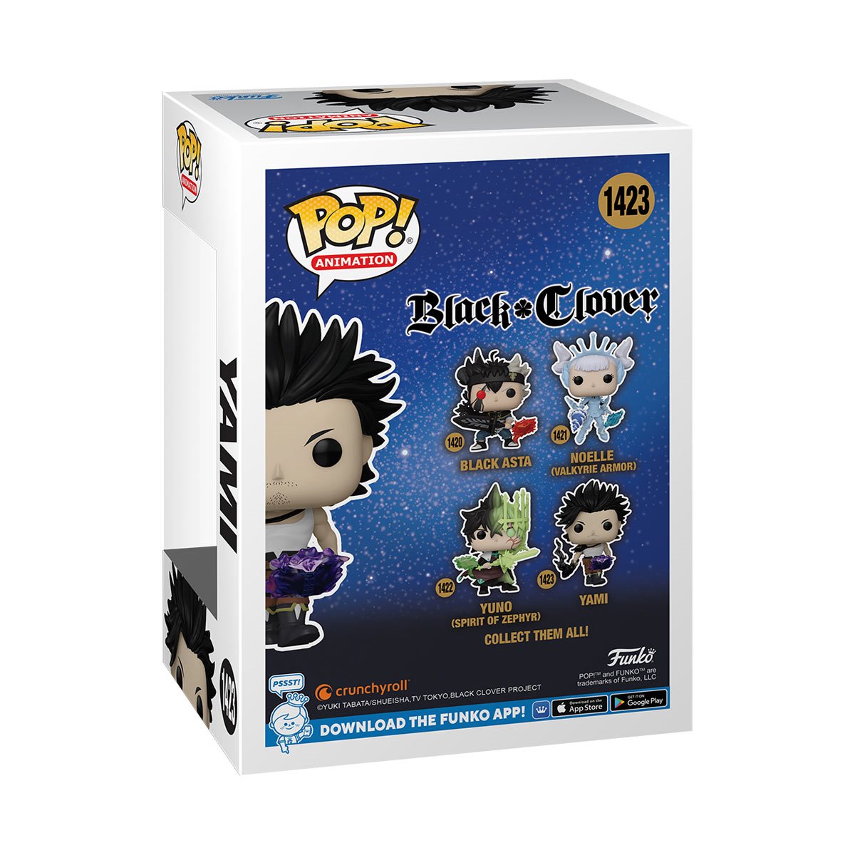 Black Clover Yami Funko Pop! Vinyl Figure #1423 - Image 3