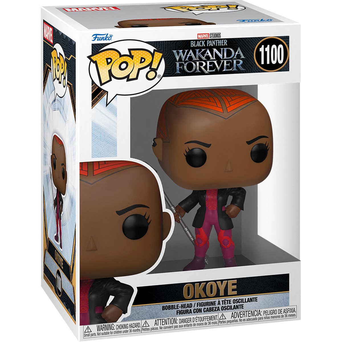 Black Panther: Wakanda Forever Okoye Funko Pop! Vinyl Figure #1100
