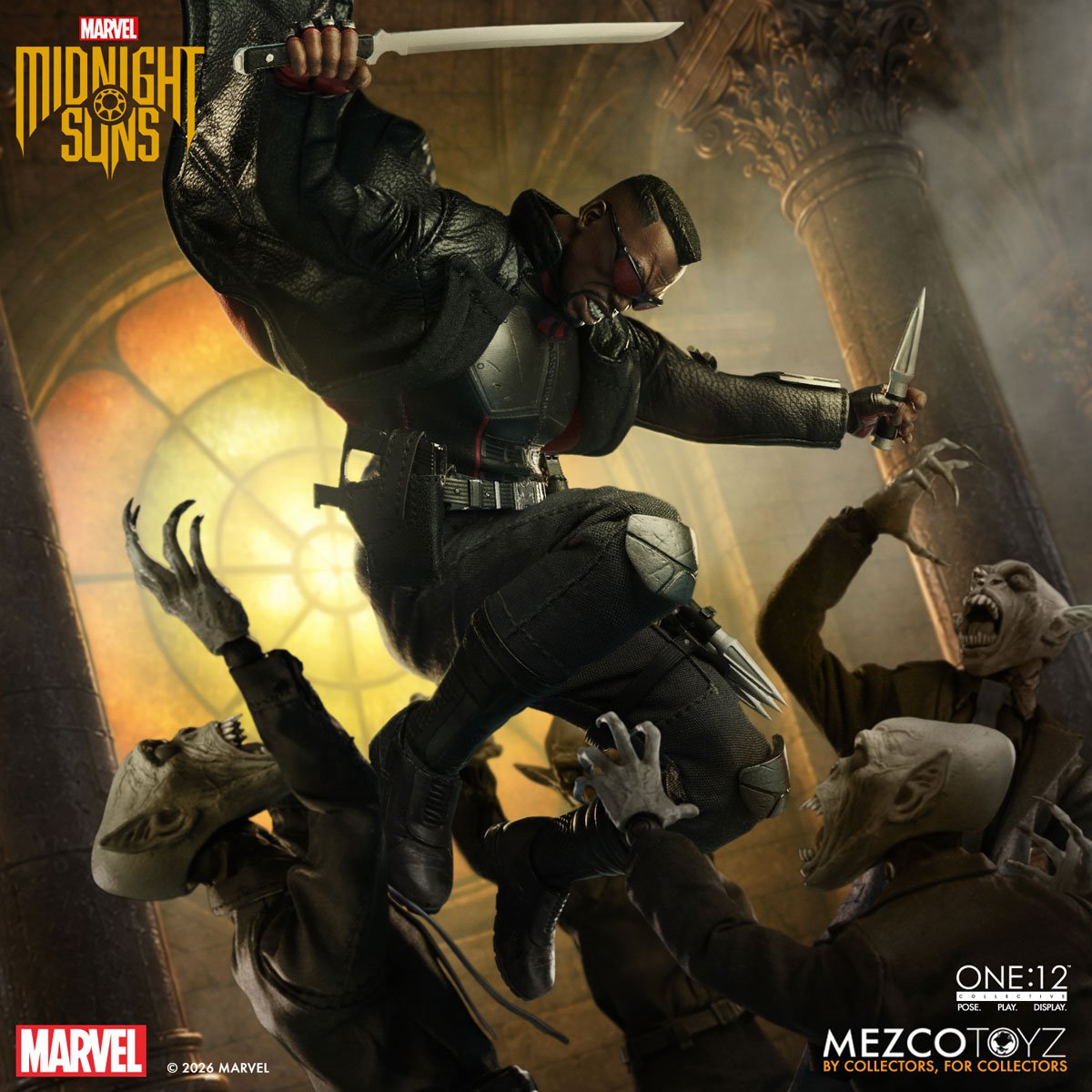 Blade Midnight Sons One:12 Collective Action Figure - Image 10