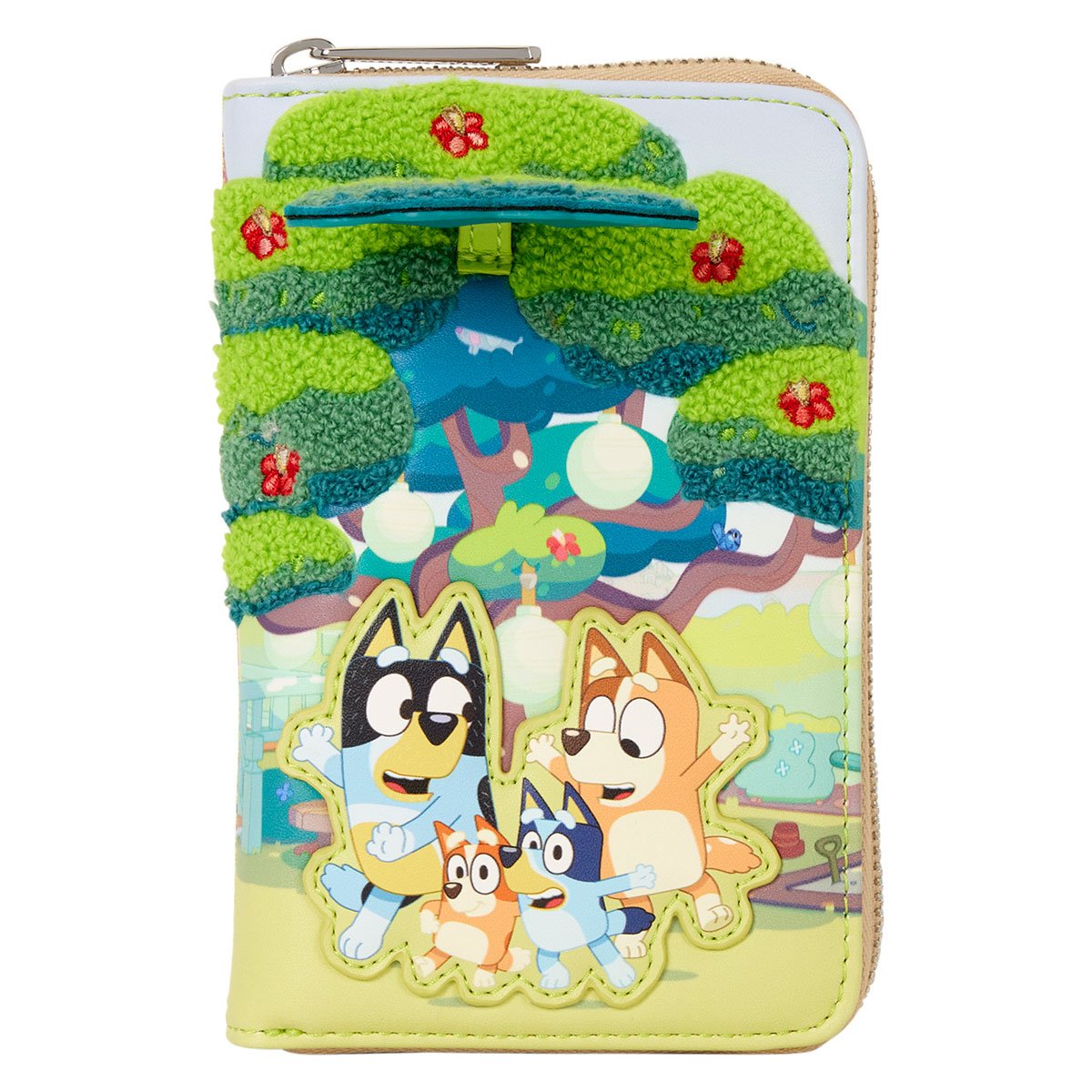 Bluey Backyard Zip-Around Wallet - Image 2