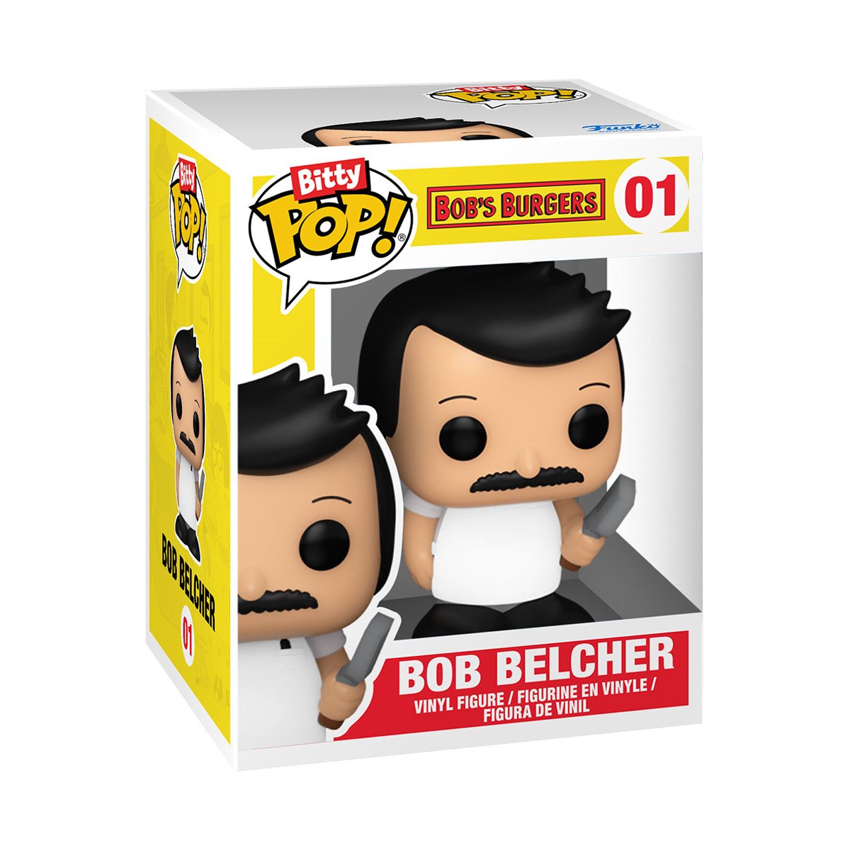 Bob's Burgers Bob Belcher and Bob's Burgers Funko Bitty Pop! Town - Image 4