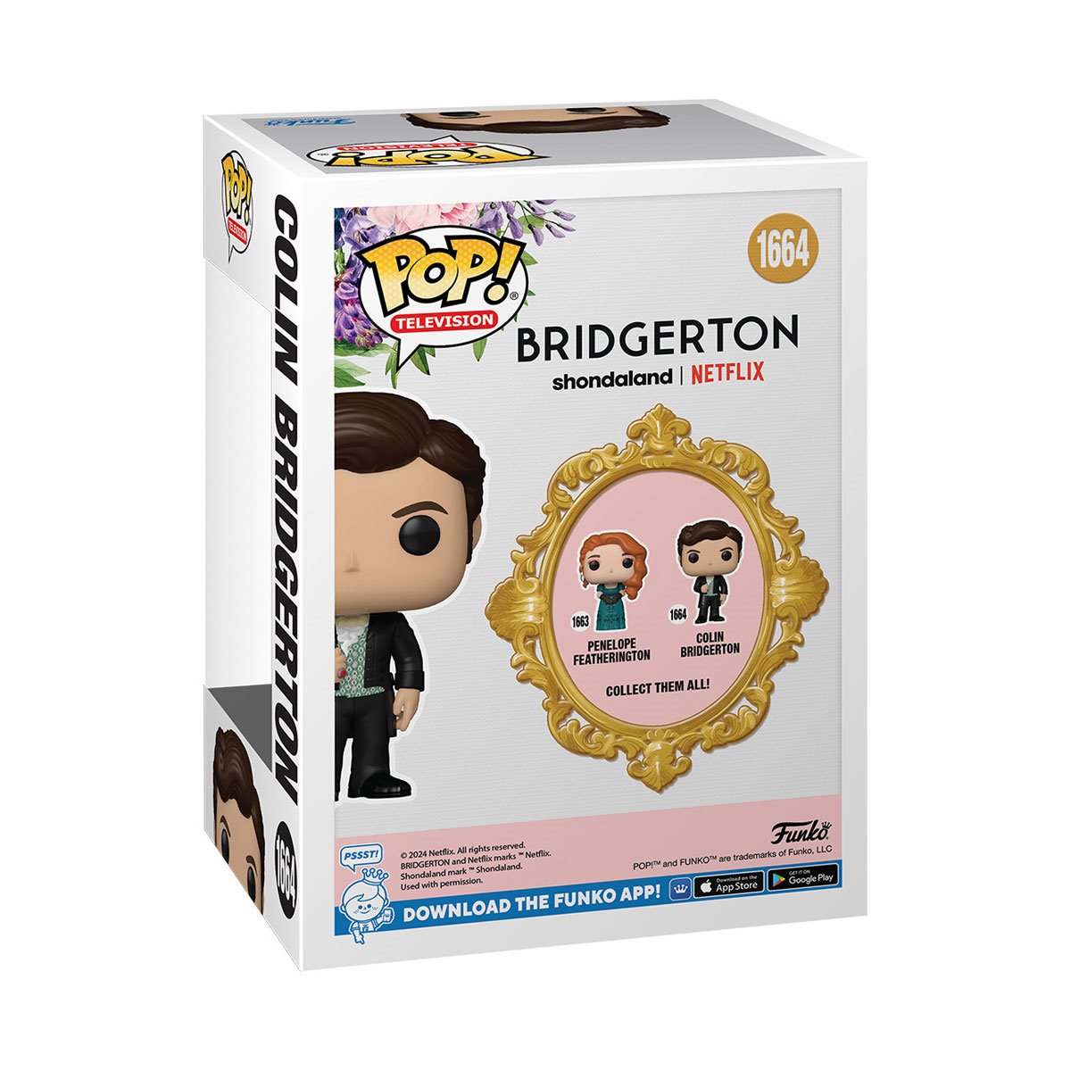 Bridgerton Colin Bridgerton Funko Pop! Vinyl Figure #1664 - Image 3