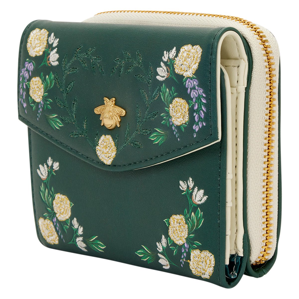 Bridgerton Floral Zip Around Wallet - Image 2
