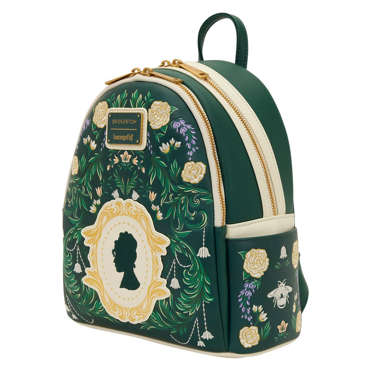 Bridgerton Silhouette Floral Mini-Backpack - Image 2
