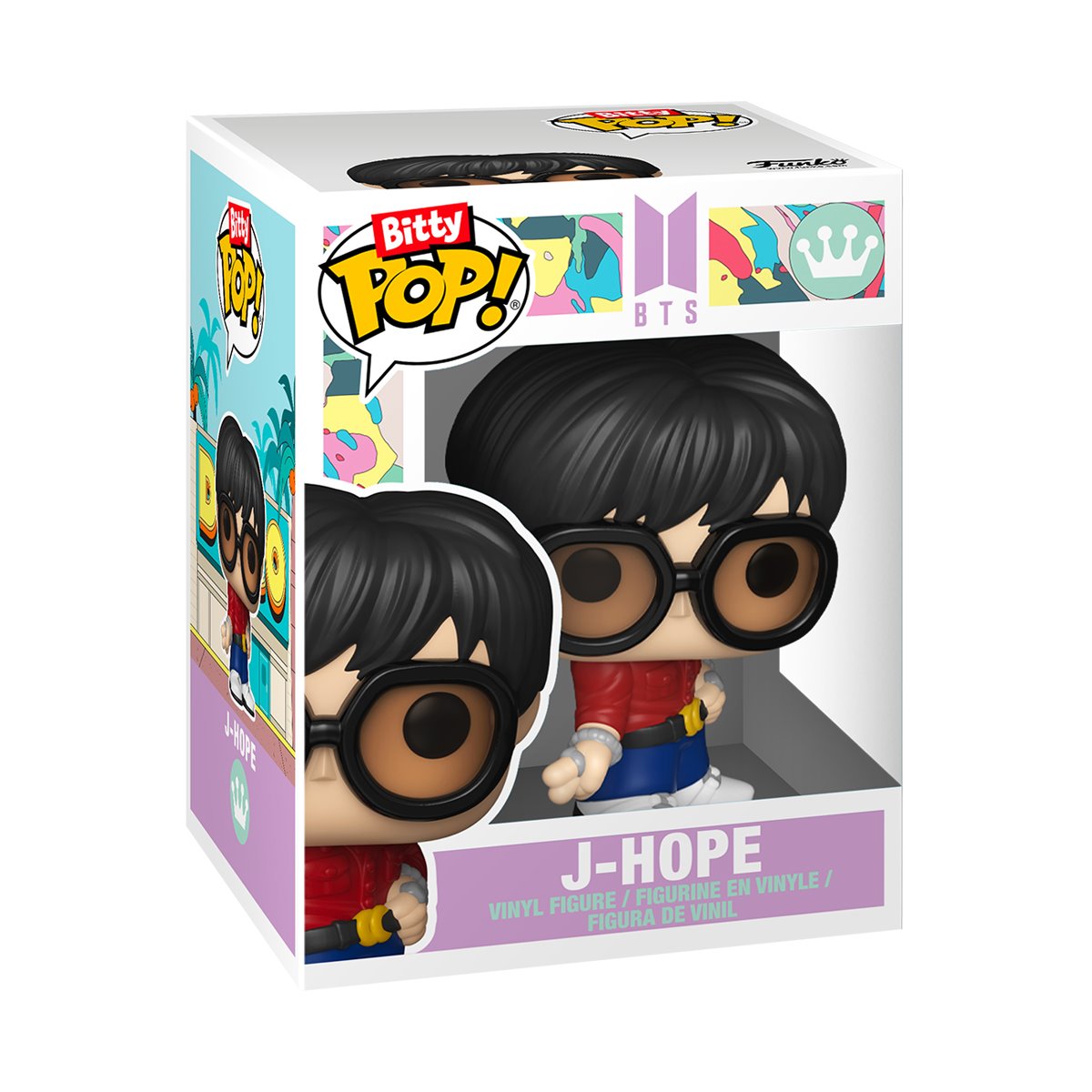 BTS Dynamite J-Hope Funko Bitty Pop! Stages Mini-Figure - Image 5