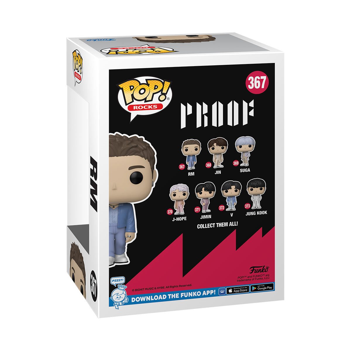 BTS RM Funko Pop! Vinyl Figure #367 - Image 3