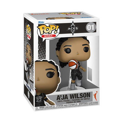 WNBA Aces A'ja Wilson Funko Pop! Vinyl Figure #01 - Image 2
