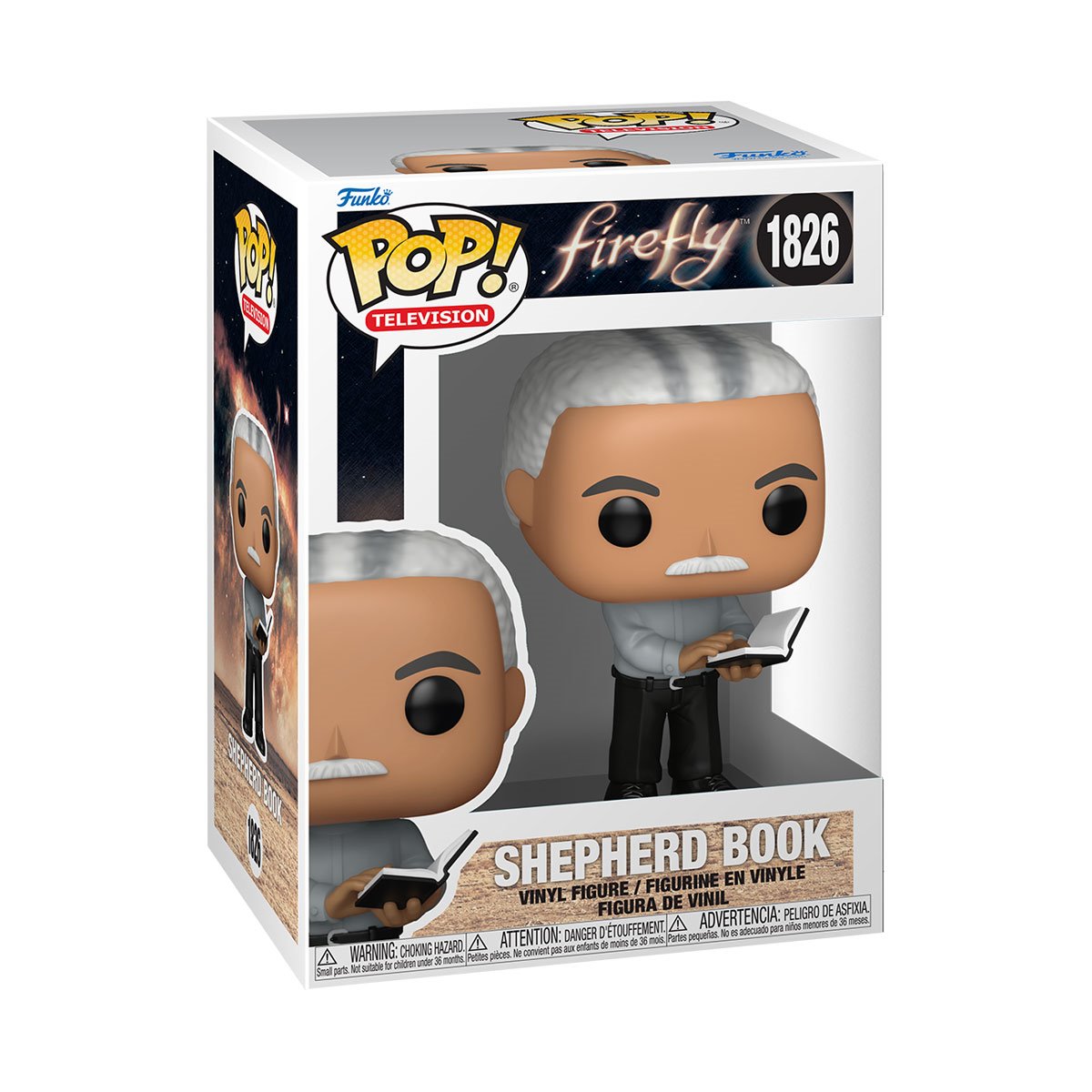 Firefly Shepherd Book Funko Pop! Vinyl Figure #1826 - Image 3