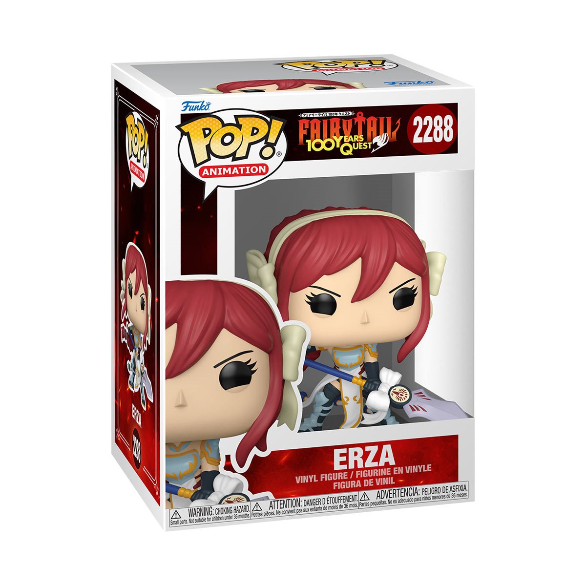 Fairy Tail 100 Years Quest Erza Funko Pop! Vinyl Figure #2288 - Image 2