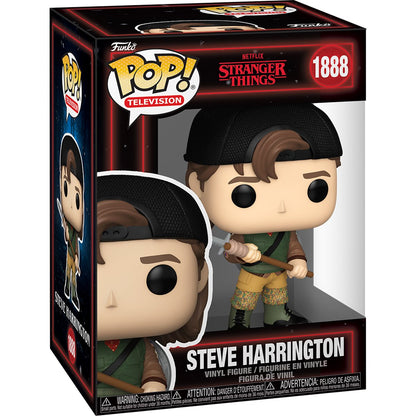 Stranger Things Season 5 Steve Harrington (W4) Funko Pop! Vinyl Figure #1888 - Image 2