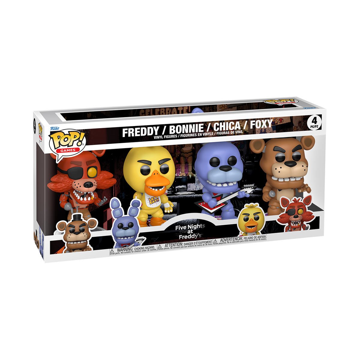 Five Nights at Freddy's Funko Pop! Vinyl Figure Bundle Box 4-Pack - Image 3