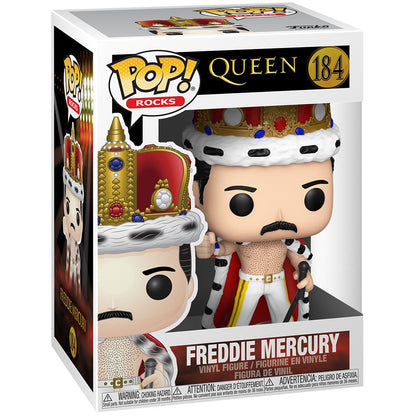 Queen Freddie Mercury King Funko Pop! Vinyl Figure #184 - Image 3