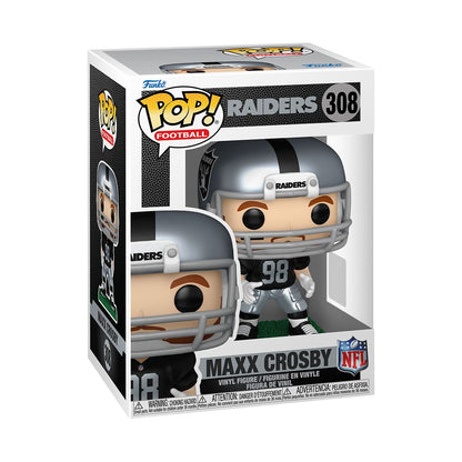 NFL Raiders Maxx Crosby Funko Pop! Vinyl Figure #308 - Image 2