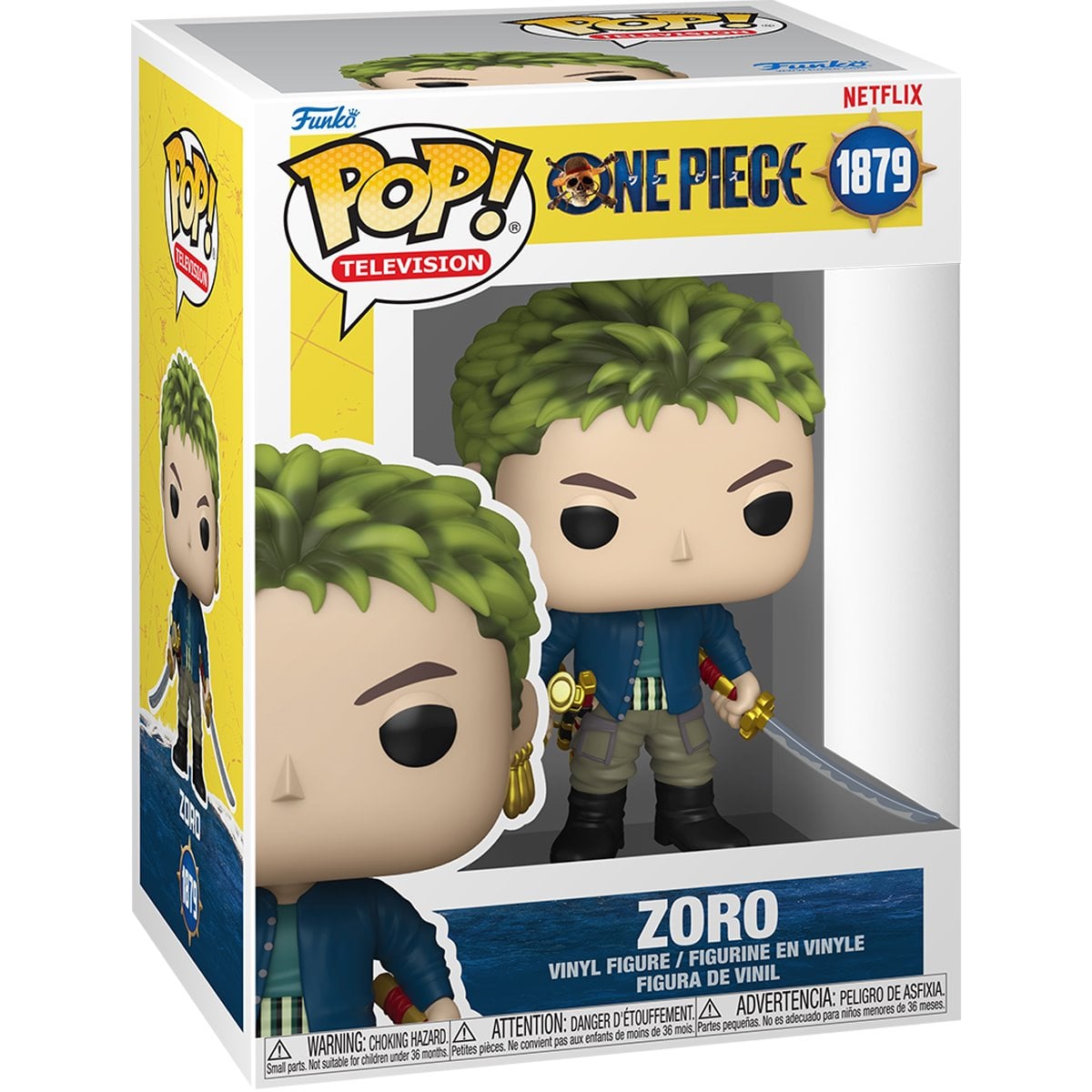 One Piece Live Action Zoro Funko Pop! Vinyl Figure #1879 - Image 2