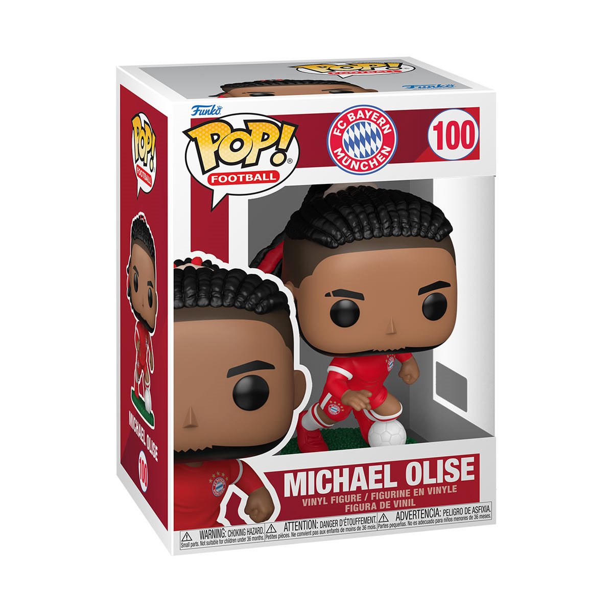 Football Bayern Munich FC 2026 Michael Olise Funko Pop! Vinyl Figure #100 - Image 2