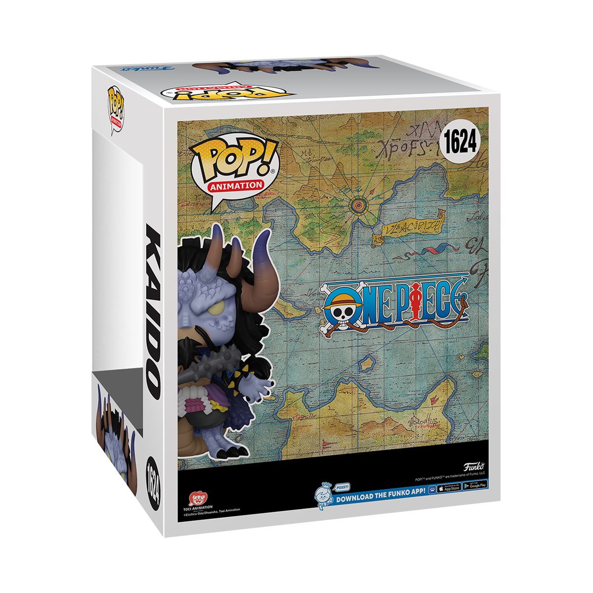 One Piece Kaido Man Beast Form Super 6 3/4-Inch Funko Pop! Vinyl Figure #1624 - Image 3