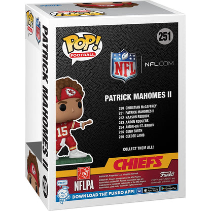NFL Kansas City Chiefs Patrick Mahomes II (2023) Funko Pop! Vinyl Figure #251 - Image 3