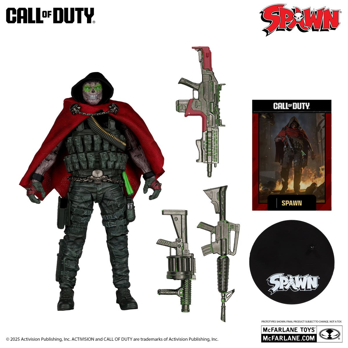 Call of Duty Burned Spawn 7-Inch Scale Action Figure - Image 2