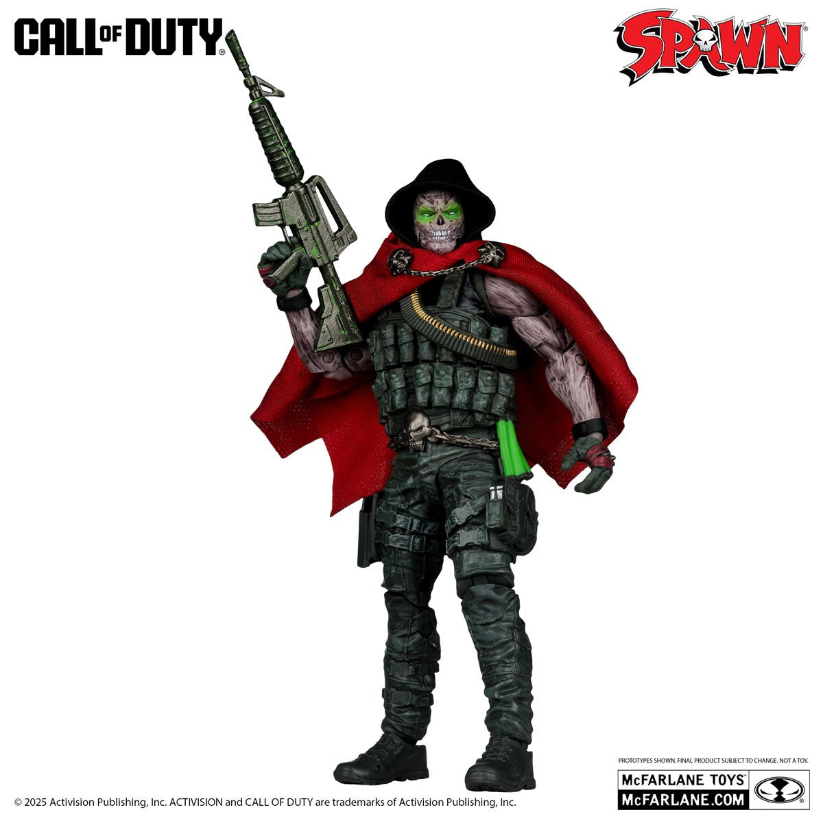 Call of Duty Burned Spawn 7-Inch Scale Action Figure - Image 3