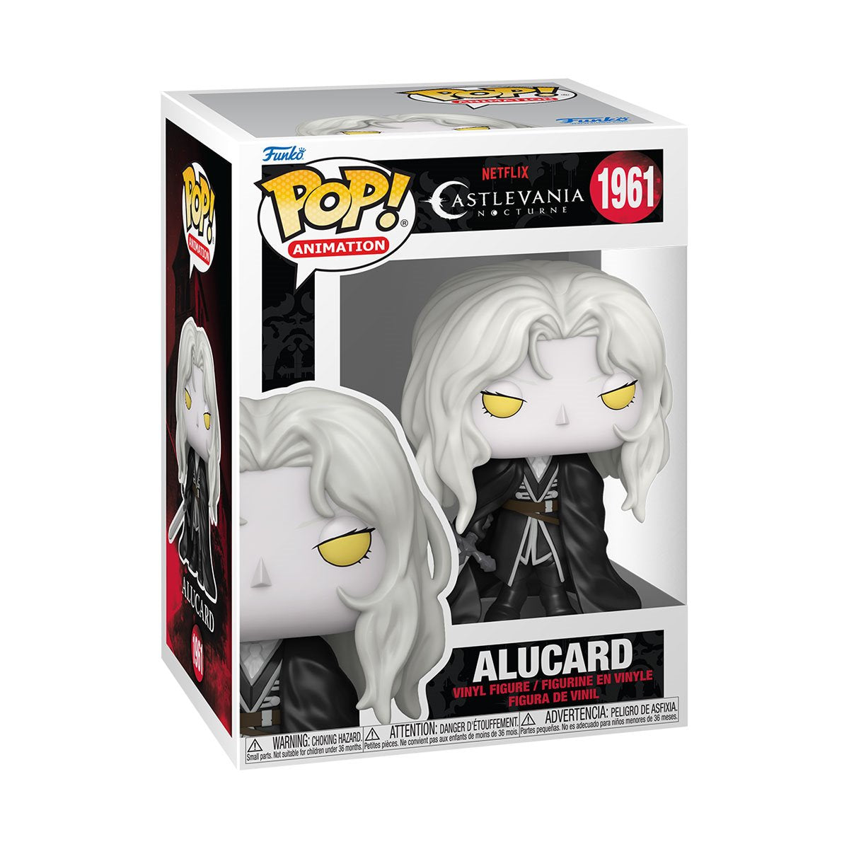 Castlevania: Nocturne Season 2 Alucard Funko Vinyl Figure #1961 - Image 2
