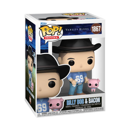 Varsity Blues Billy Bob and Bacon Funko Pop! Vinyl Figure and Buddy #1867 - Image 2