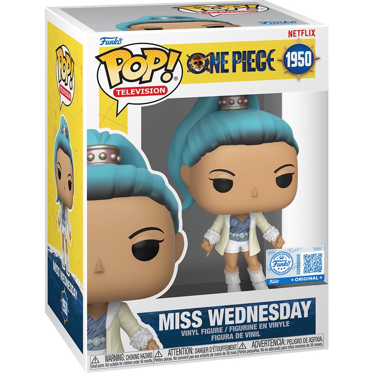One Piece Live Action Miss Wednesday Funko Pop! Vinyl Figure #1950 - Image 3