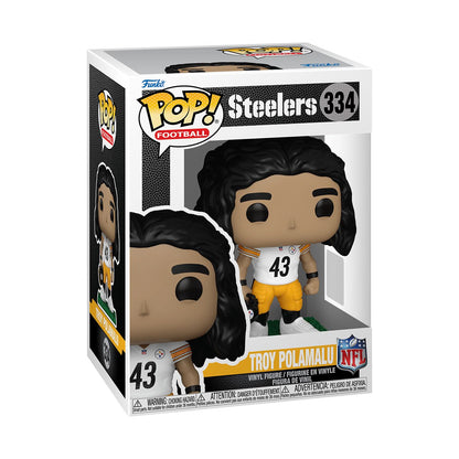 NFL Legends Troy Polamalu (Steelers) Funko Pop! Vinyl Figure #334 - Image 2