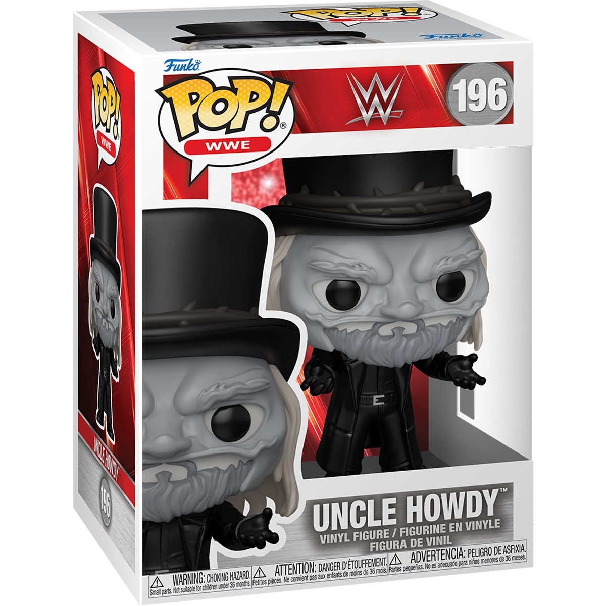 WWE Uncle Howdy Funko Pop! Vinyl Figure #196 - Image 3