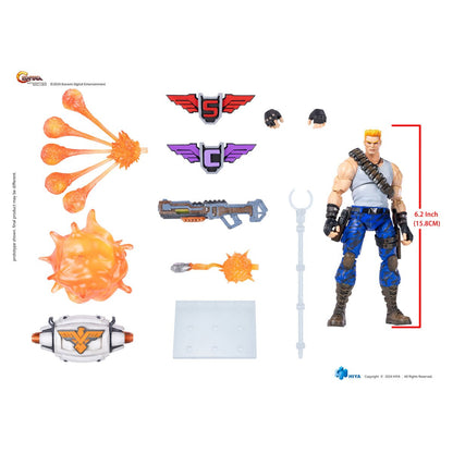 Contra: Operation Galuga Bill Rizer Exquisite Basic 1:12 Action Figure - Image 3