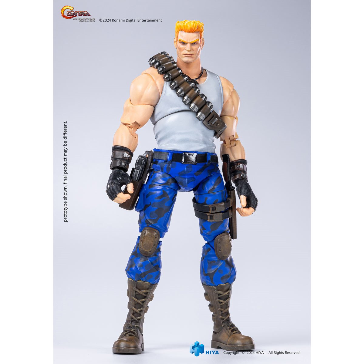 Contra: Operation Galuga Bill Rizer Exquisite Basic 1:12 Action Figure - Image 4