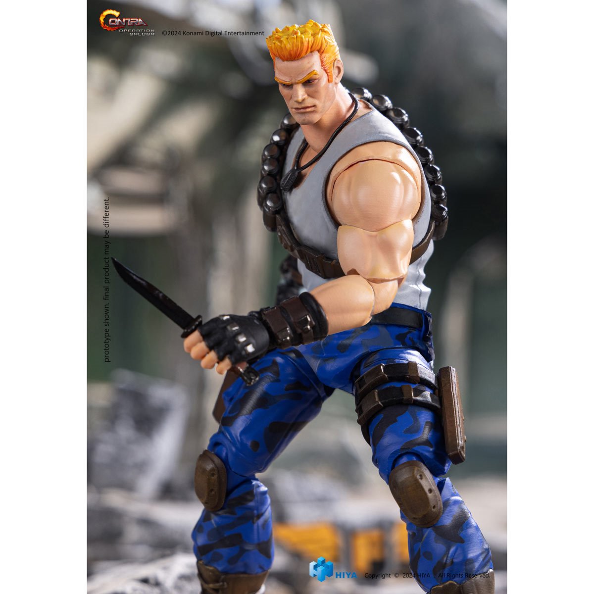 Contra: Operation Galuga Bill Rizer Exquisite Basic 1:12 Action Figure - Image 9