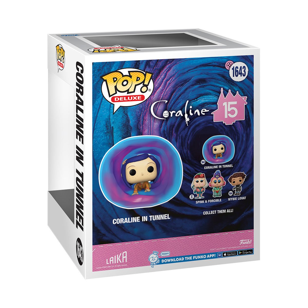 Coraline 15th Anniversary Coraline in Tunnel Deluxe Funko Pop! Vinyl Figure #1643 - Image 3