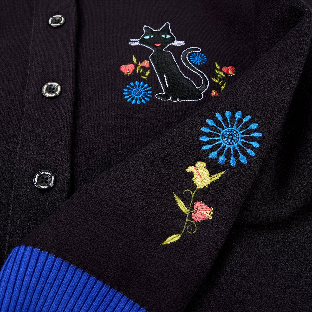 Coraline Cat Dragonfly Collared Cardigan - Image 3