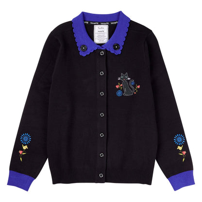 Coraline Cat Dragonfly Collared Cardigan