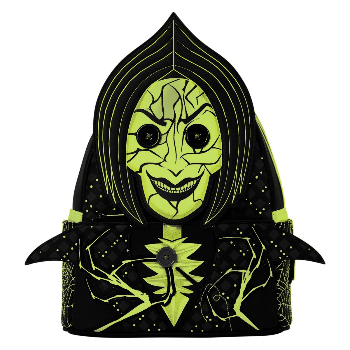 Coraline Other Mother Cosplay Glow-in-the-Dark Mini-Backpack - Image 3